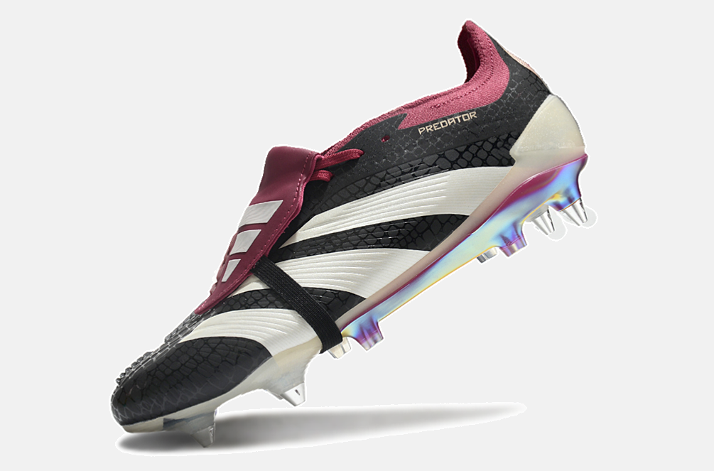 Adidas Predator Elite Fold-Over Tongue SG - Preta e Vinho