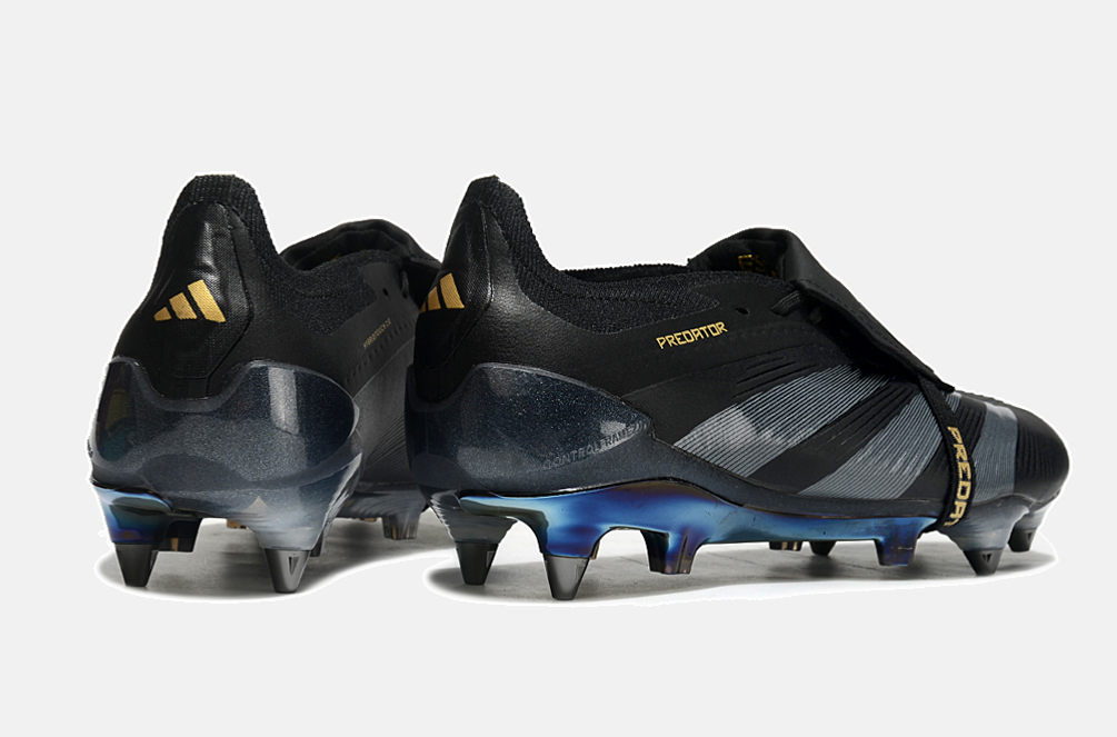Adidas Predator Elite Fold-Over Tongue SG - Preta e Cinza
