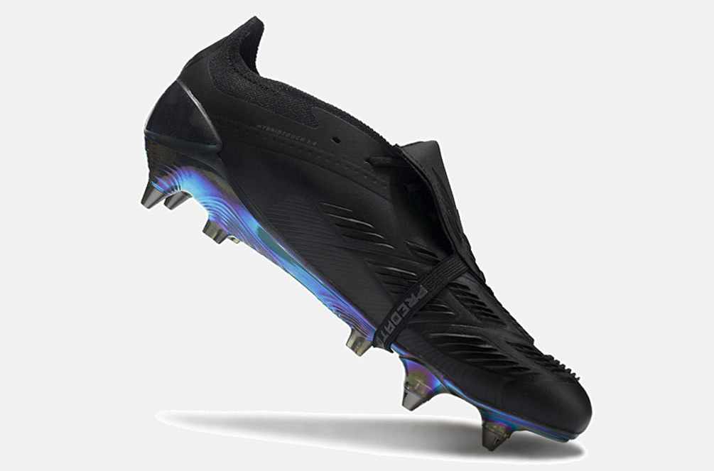 Adidas Predator Elite Fold-Over Tongue SG - Preta e Cinza