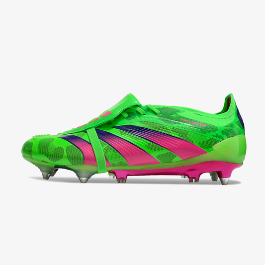 Adidas Predator Elite Fold-Over Tongue SG - Verde, Rosa e Roxa - MAGNUM SPORT*