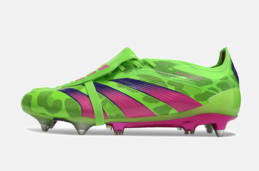Adidas Predator Elite Fold-Over Tongue SG - Verde, Rosa e Roxa - MAGNUM SPORT*