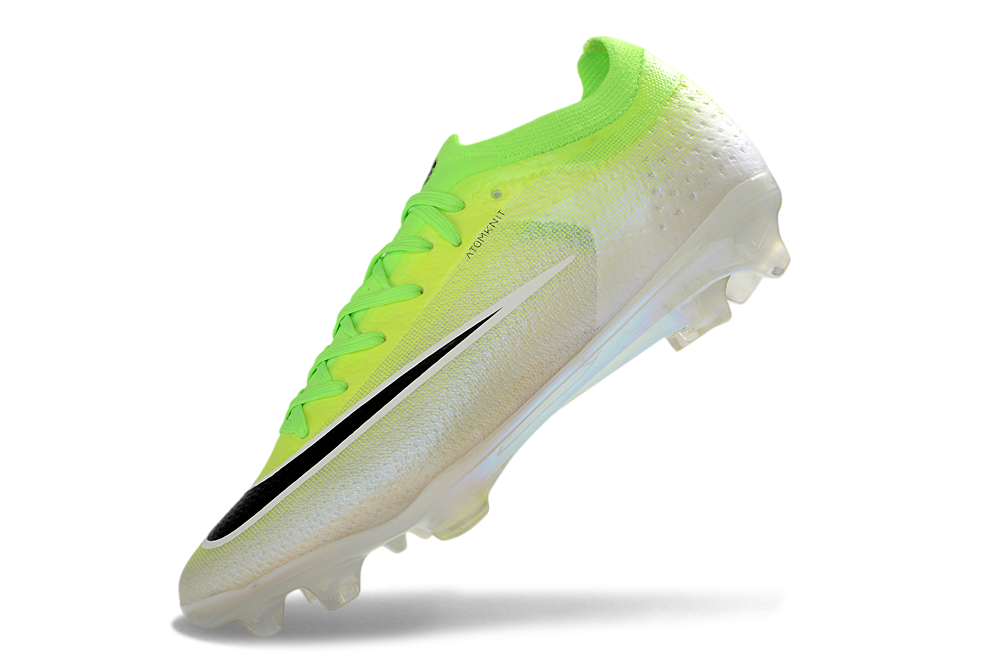 Chuteira Nike Air Zoom Mercurial Vapor 17 Elite FG - Verde e Branco