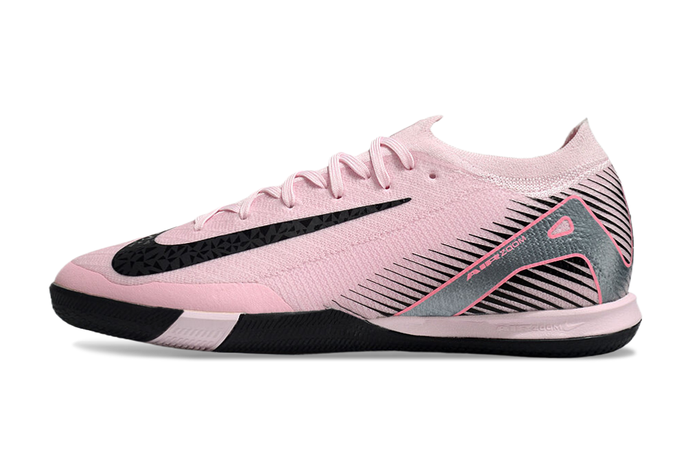 Chuteira Futsal Nike Mercurial Air Zoom Vapor 16 IC - Rosa e Preta