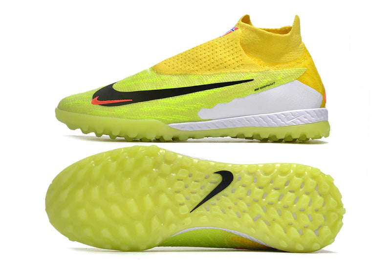 Chuteira Society Nike Gripknit Phantom GX HAALAND Elite Dynamic Fit TF