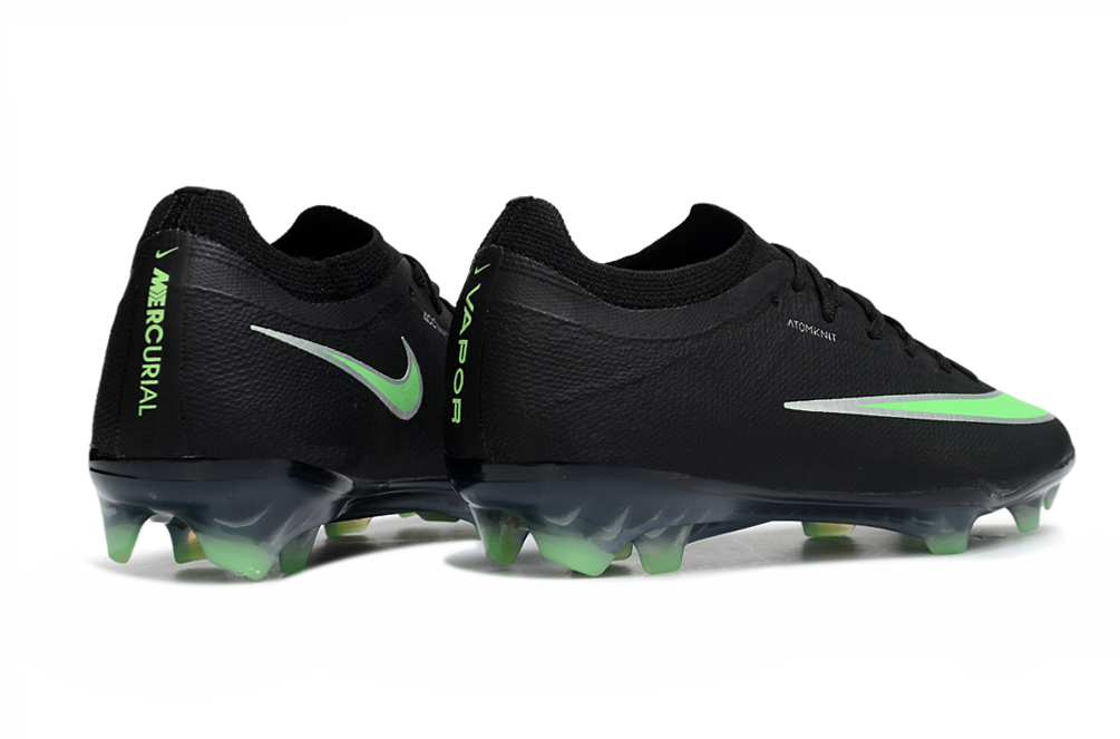 Chuteira Nike Air Zoom Mercurial Vapor 17 Elite FG - Preto e Verde