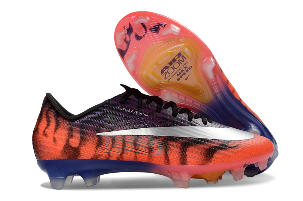 Chuteira Nike Air Zoom Mercurial Superfly 11 Elite FG - Roxa e Laranja