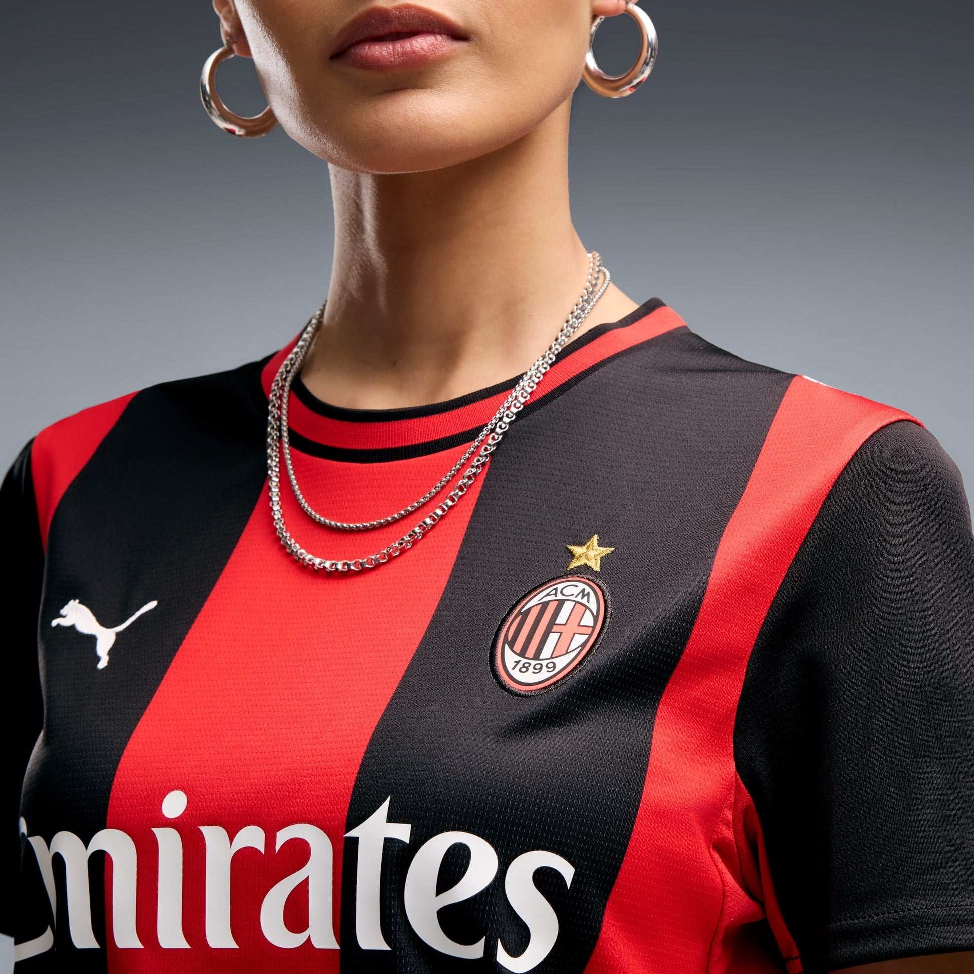 Camisa Feminina Puma AC Milan 2026/27 I - 4