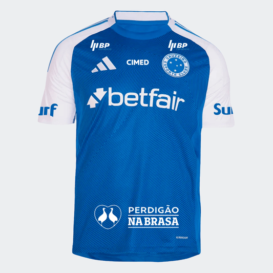 Camisa Adidas Cruzeiro 2025/26 I Com Patrocínios - MAGNUM SPORT*