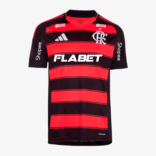 Camisa Adidas Flamengo 2025/26 I Com Patrocínios - MAGNUM SPORT*