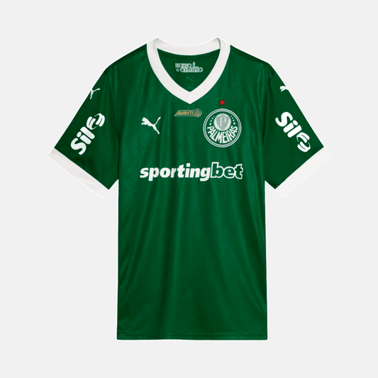Camisa Puma Palmeiras 2025/26 I Com Patrocínios - MAGNUM SPORT*