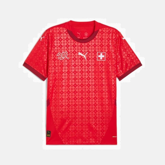Camisa Suiça 2025/26 I - detalhe