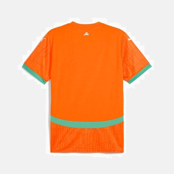 Camisa Costa de Marfim 2025/26 I - vista traseira