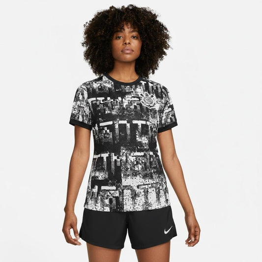 Camiseta Corinthians Feminina 2026 Pré-Jogo - MAGNUM SPORT*