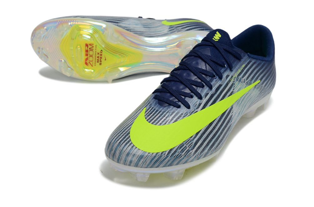 Chuteira Nike Air Zoom Mercurial Superfly 11 Elite FG -Azul e Verde