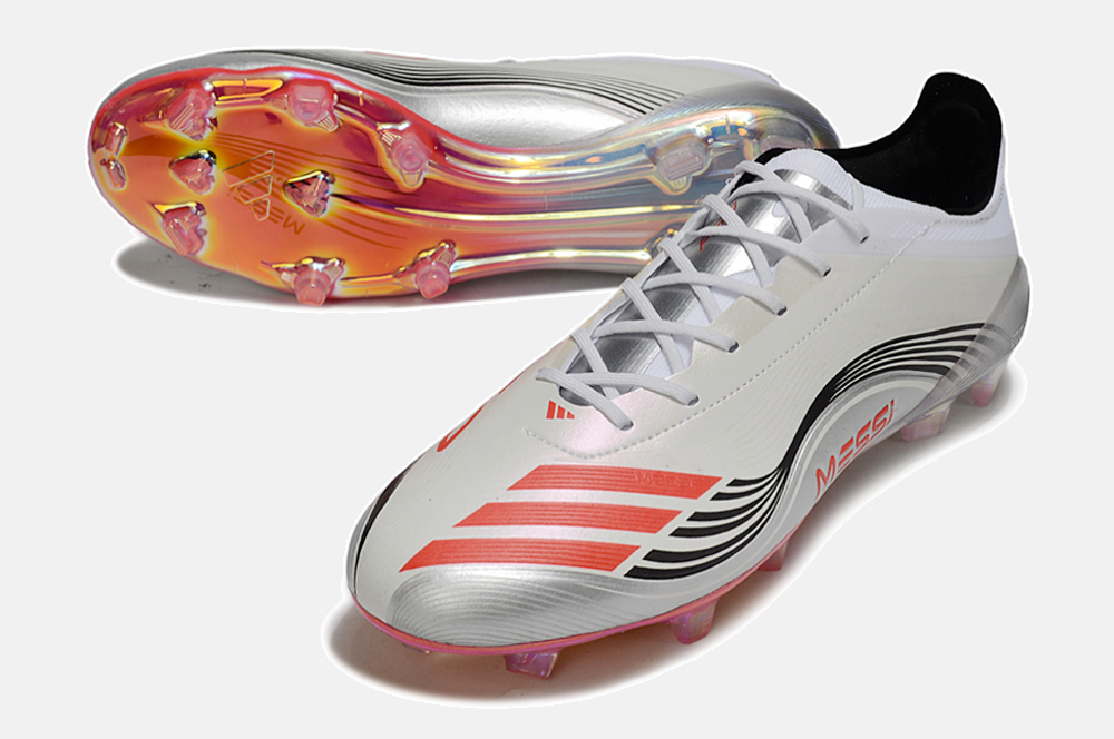 Chuteira Adidas F50 Messi Elite FG - Branca - detalhe