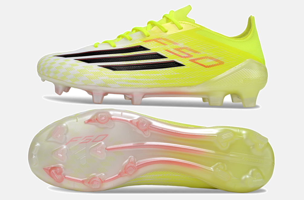 Chuteira Adidas F50 Elite FG - Verde e Branca