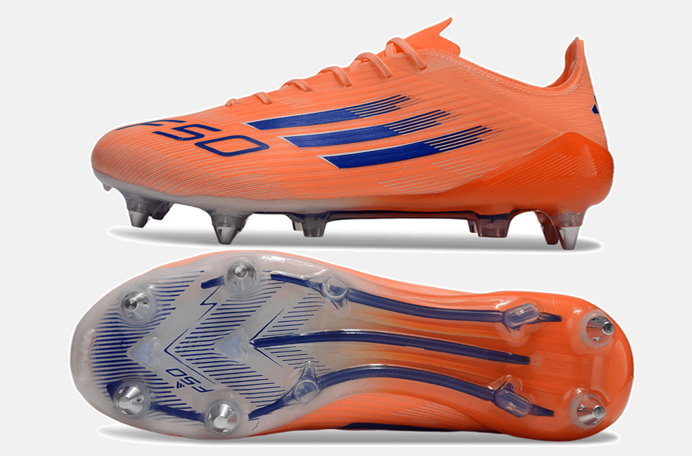 Chuteira Adidas F50 Elite SG - Laranja, Azul e Branca - Coral Blaze Pack - MAGNUM SPORT*