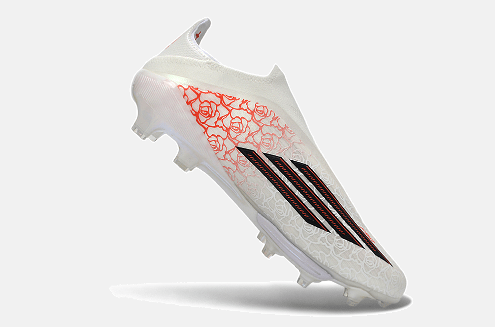 Chuteira Adidas F50 LL YAMAL FG - Branca e Vermelha - MAGNUM SPORT*