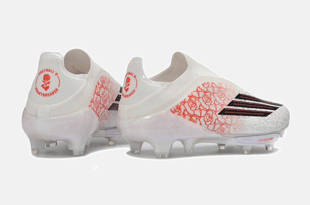 Chuteira Adidas F50 LL YAMAL FG - Branca e Vermelha - MAGNUM SPORT*