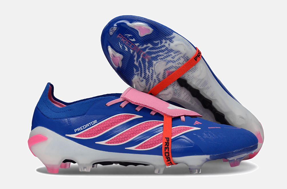 Chuteira Adidas Predator Elite FT 26 FG - Azul, Rosa e Branca - MAGNUM SPORT*