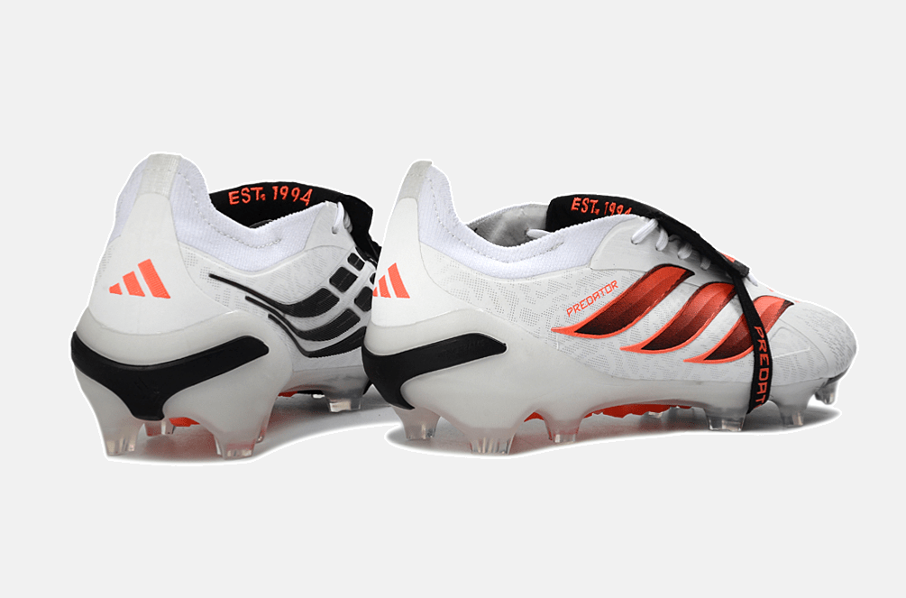 Chuteira Adidas Predator Elite FT 26 FG - Branca, Preta e Vermelha - MAGNUM SPORT*