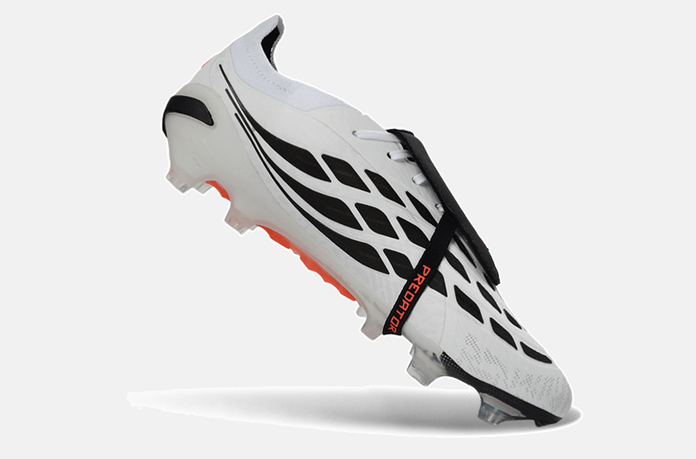 Chuteira Adidas Predator Elite FT 26 FG - Branca, Preta e Vermelha - MAGNUM SPORT*
