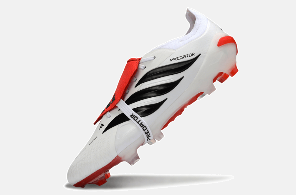 Chuteira Adidas Predator Elite FT 26 FG - Branca, Vermelha e Preta - MAGNUM SPORT*