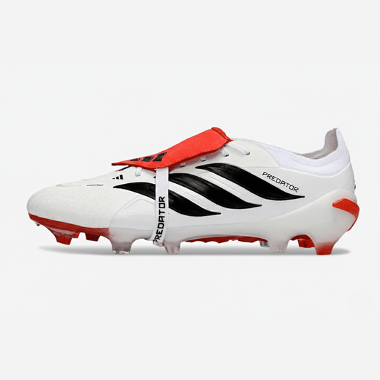 Chuteira Adidas Predator Elite FT 26 FG - Branca, Vermelha e Preta - MAGNUM SPORT*