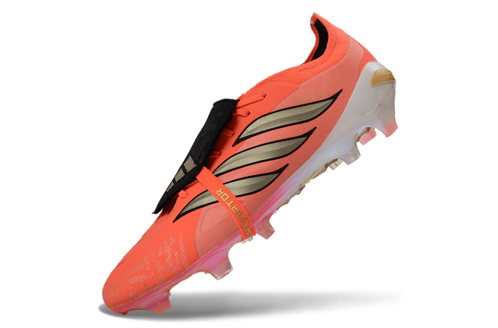 Chuteira Adidas Predator Elite FT 26 FG Copa do Mundo - Road to Glory Pack - Bege e Dourada - MAGNUM SPORT*