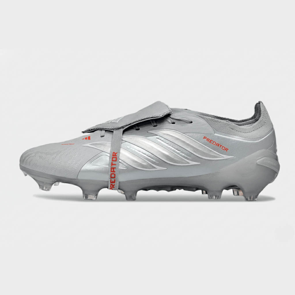 Chuteira Adidas Predator Elite FT 26 FG - Prateada e Branca - MAGNUM SPORT*