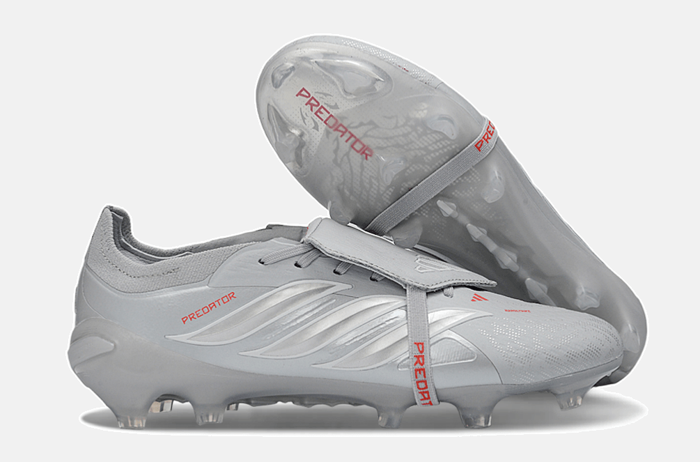 Chuteira Adidas Predator Elite FT 26 FG - Prateada e Branca - MAGNUM SPORT*