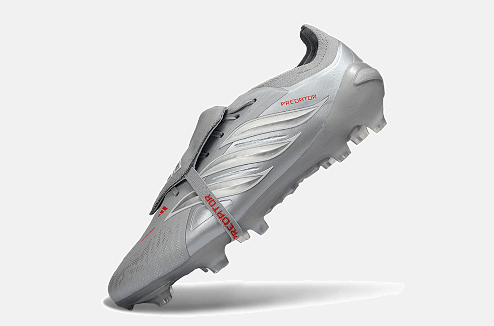 Chuteira Adidas Predator Elite FT 26 FG - Prateada e Branca - MAGNUM SPORT*