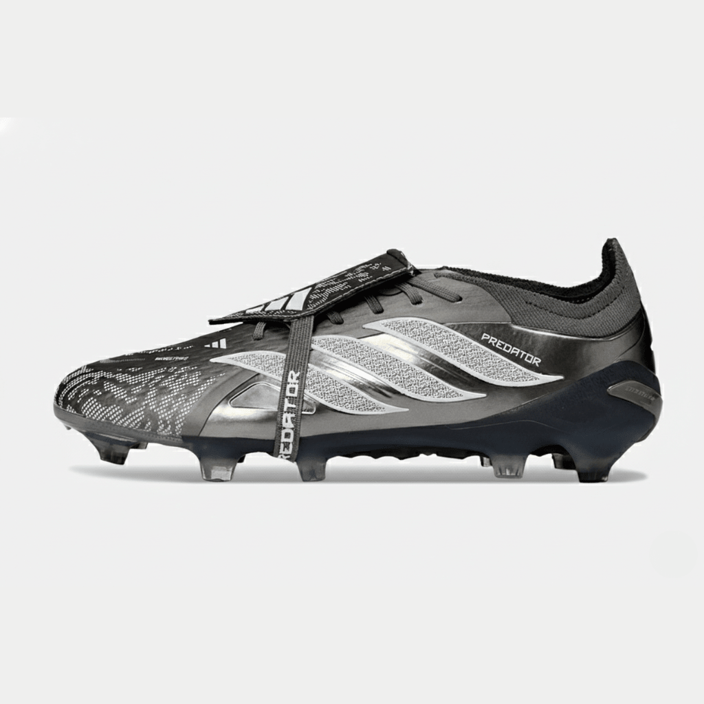 Chuteira Adidas Predator Elite FT 26 FG - Prateada e Preta - MAGNUM SPORT*