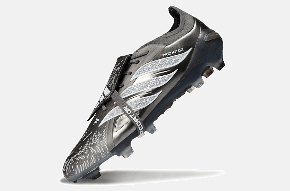 Chuteira Adidas Predator Elite FT 26 FG - Prateada e Preta - MAGNUM SPORT*