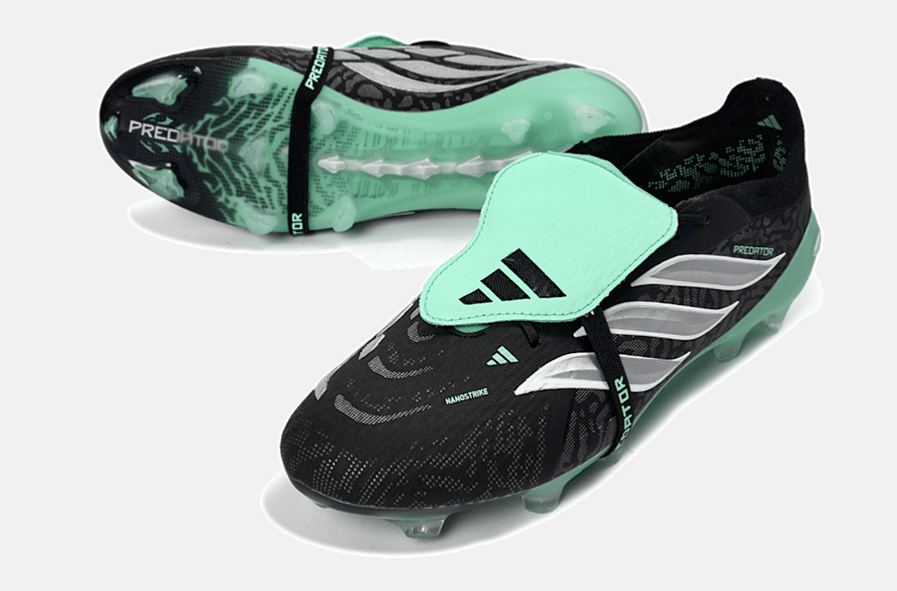 Chuteira Adidas Predator Elite FT 26 FG - Preta, Azul e Branca - MAGNUM SPORT*