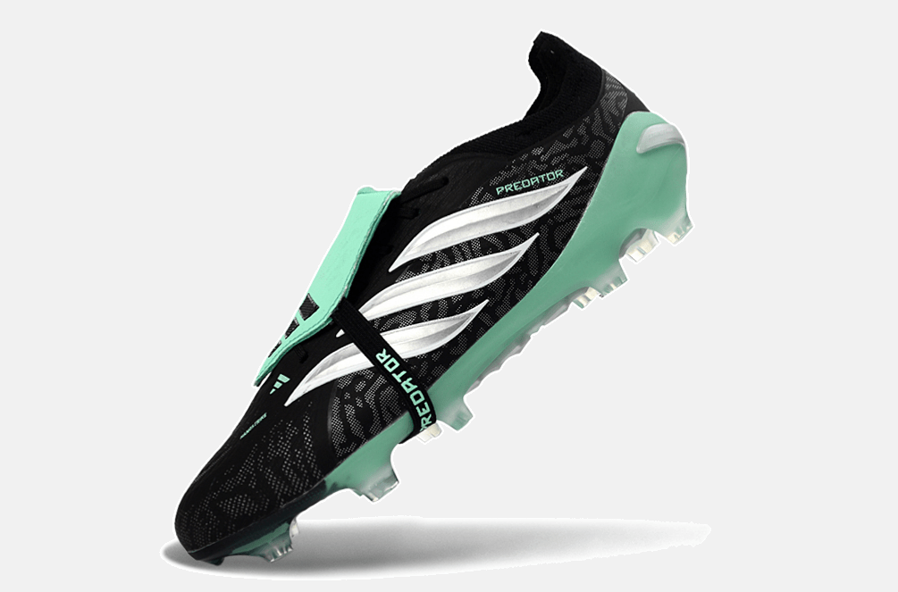 Chuteira Adidas Predator Elite FT 26 FG - Preta, Azul e Branca - MAGNUM SPORT*