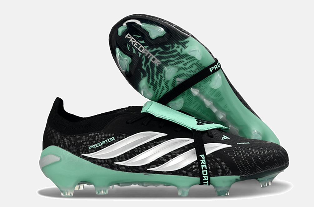 Chuteira Adidas Predator Elite FT 26 FG - Preta, Azul e Branca - MAGNUM SPORT*