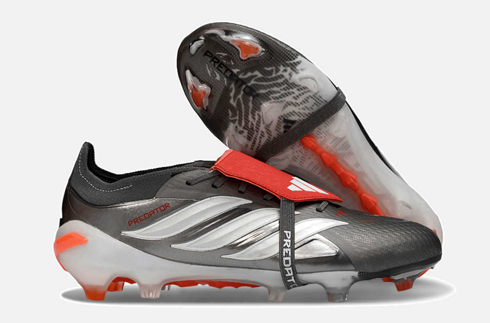 Chuteira Adidas Predator Elite FT 26 FG - Preta, Vermelha e Branca - MAGNUM SPORT*