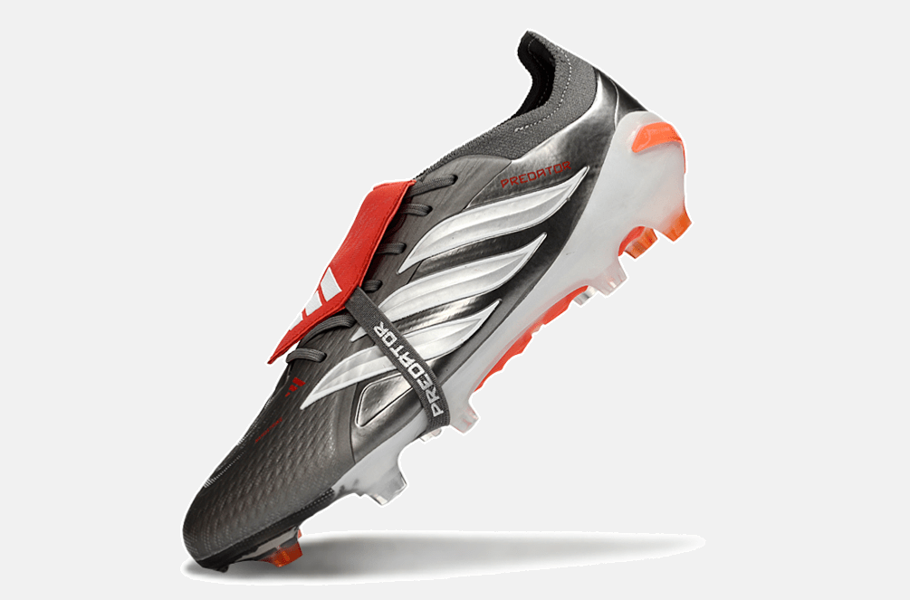 Chuteira Adidas Predator Elite FT 26 FG - Preta, Vermelha e Branca - MAGNUM SPORT*