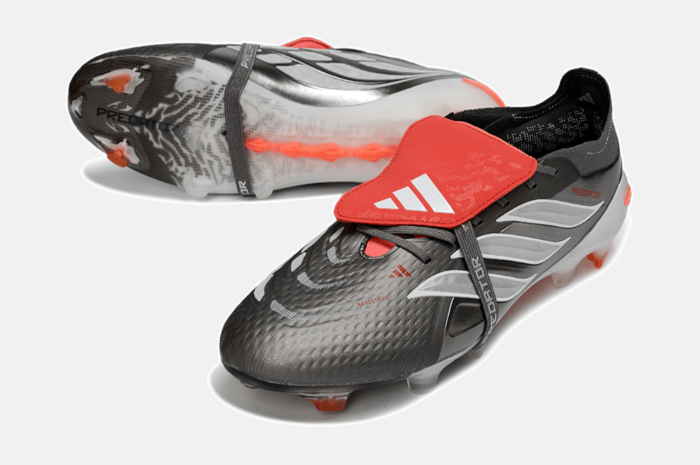 Chuteira Adidas Predator Elite FT 26 FG - Preta, Vermelha e Branca - MAGNUM SPORT*