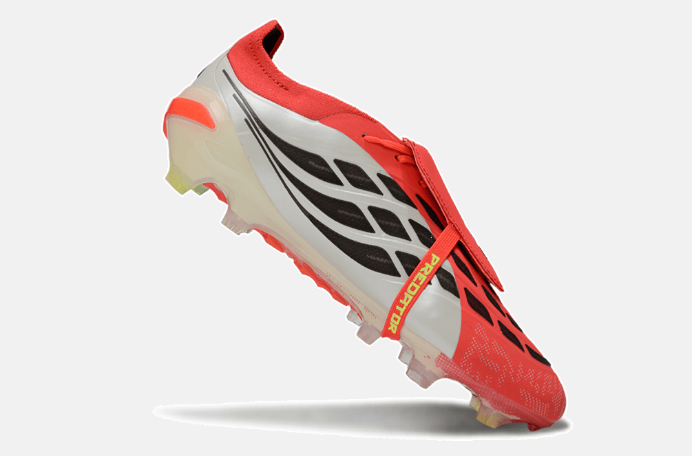 Chuteira Adidas Predator Elite FT 26 FG - Vermelha e Branca - MAGNUM SPORT*