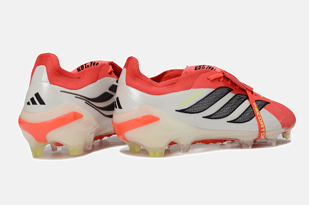 Chuteira Adidas Predator Elite FT 26 FG - Vermelha e Branca - MAGNUM SPORT*