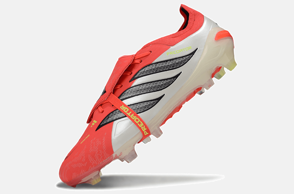 Chuteira Adidas Predator Elite FT 26 FG - Vermelha e Branca - MAGNUM SPORT*