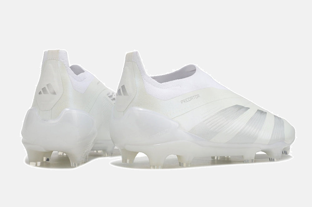 Chuteira Adidas Predator Elite Laceless FG - Branca