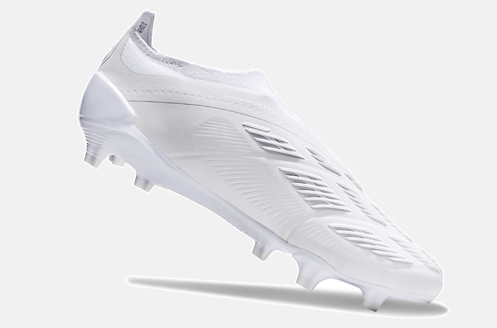 Chuteira Adidas Predator Elite Laceless FG - Branca