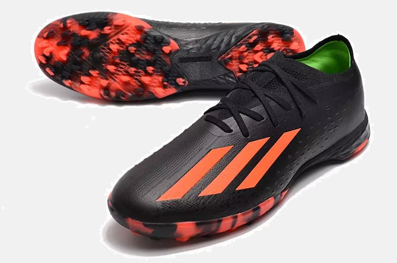 Chuteira Society Adidas X Speedportal.1 TF - vista traseira