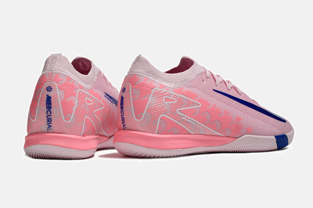 Chuteira Futsal Nike Mercurial Air Zoom Vapor 16 IC - Rosa e Azul - imagem 7