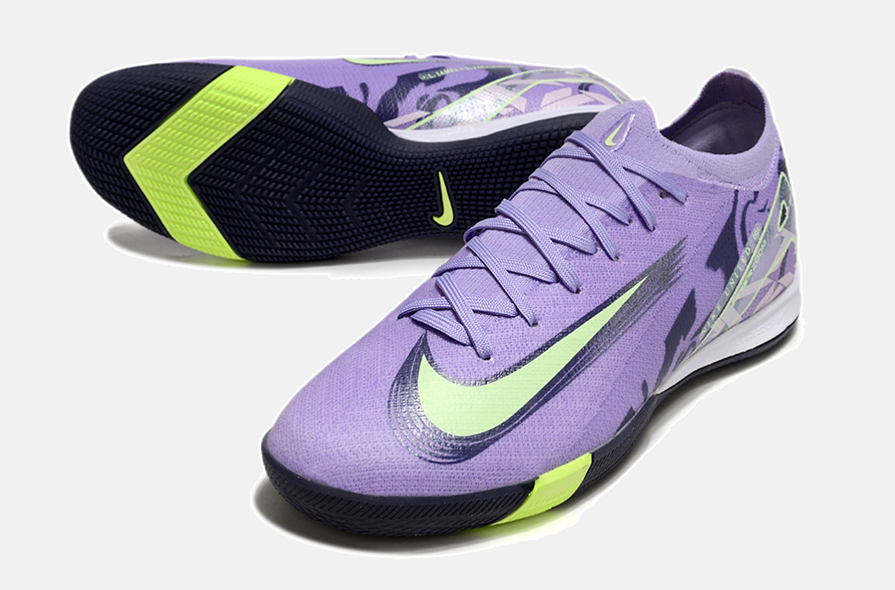 Chuteira Futsal Nike Mercurial Air Zoom Vapor 16 IC - Roxa e Verde