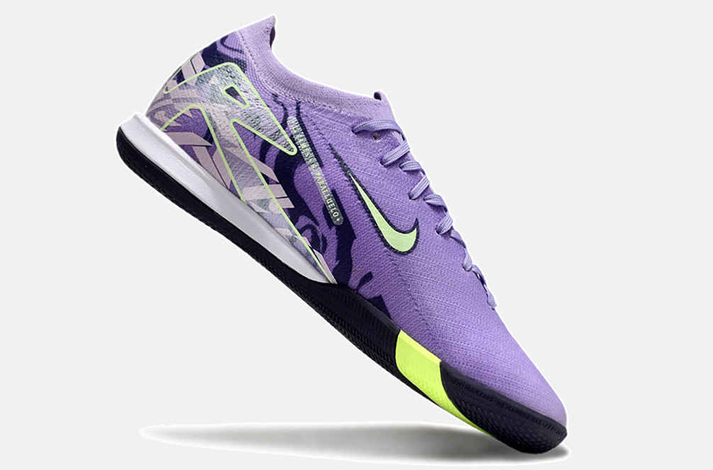 Chuteira Futsal Nike Mercurial Air Zoom Vapor 16 IC - Roxa e Verde