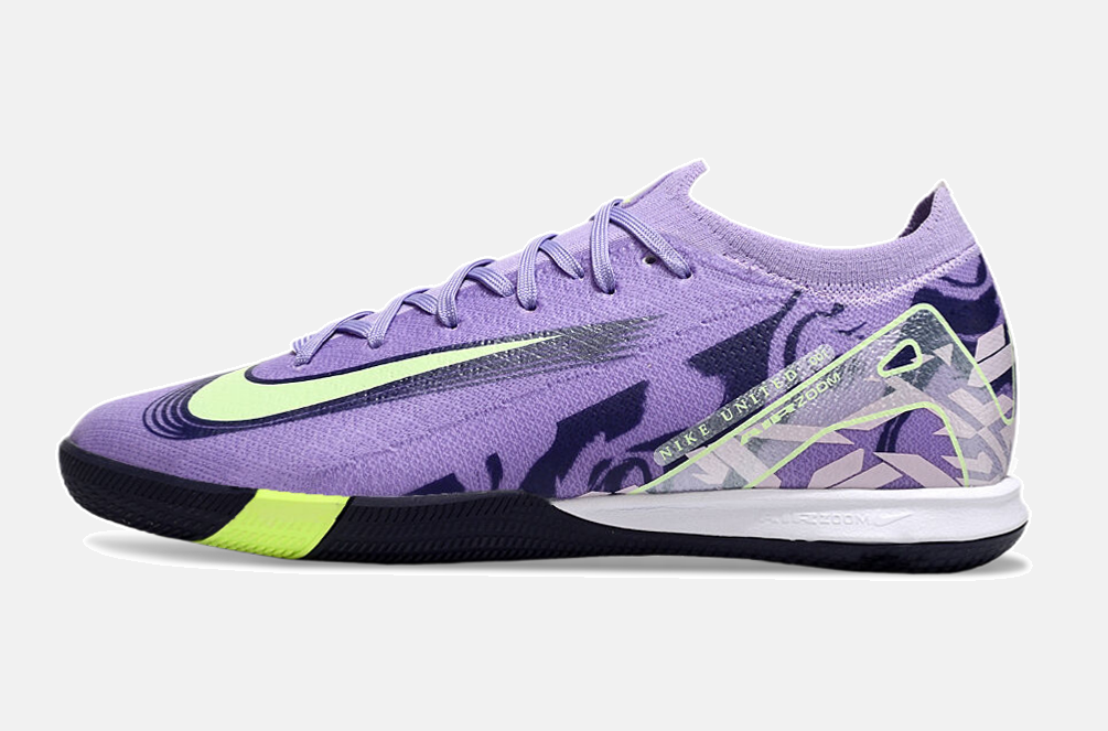 Chuteira Futsal Nike Mercurial Air Zoom Vapor 16 IC - Roxa e Verde